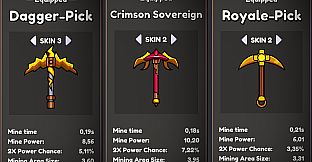 Keep on Mining! - Pickaxe skins SUPPORT PACK