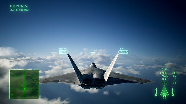 ACE COMBAT7: SKIES UNKNOWN - FB-22 Strike Raptor Set