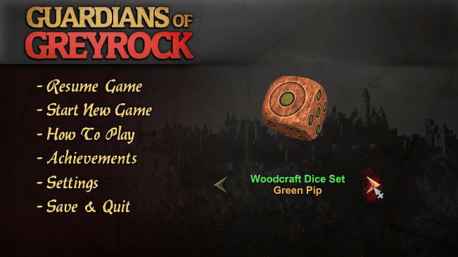 Guardians of Greyrock - Dice Pack: Woodcraft Set
