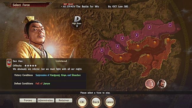 RTK14 EP: Scenario for War Chronicles Mode - 4th Wave: "The Battle for Wu"