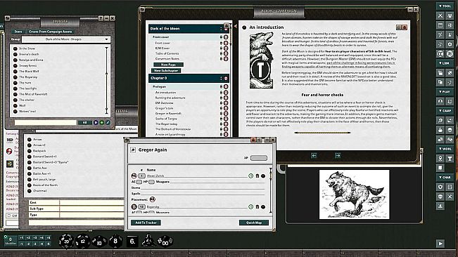 Fantasy Grounds - D&D Classics: Dark of the Moon (2E)