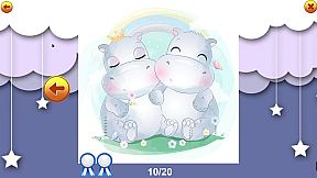 Cute animal jigsaw puzzle