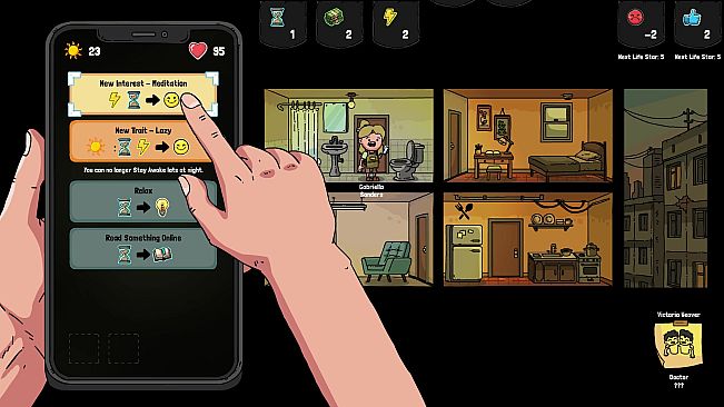 Doomscrolling Life Simulator