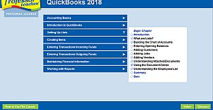 Professor Teaches QuickBooks 2018