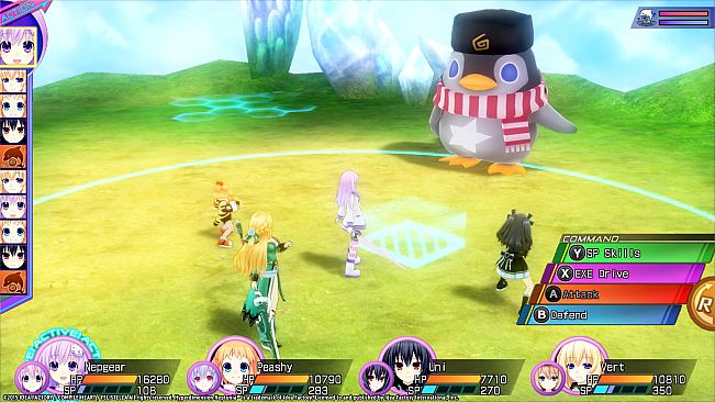 Hyperdimension Neptunia Re;Birth3 Giant Island