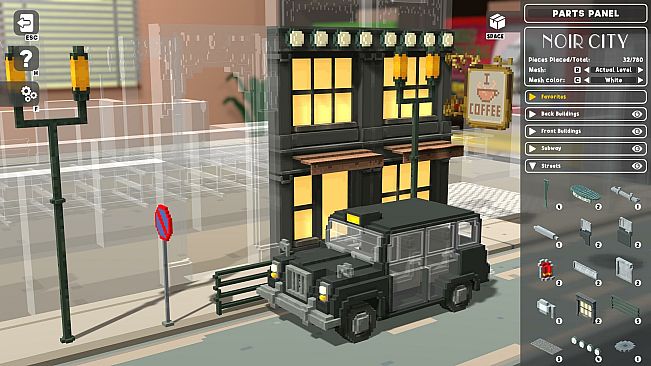 Diorama Builder - Noir City