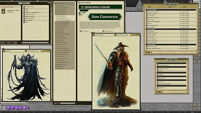 Fantasy Grounds - Pathfinder RPG - Chronicles: Faction Guide