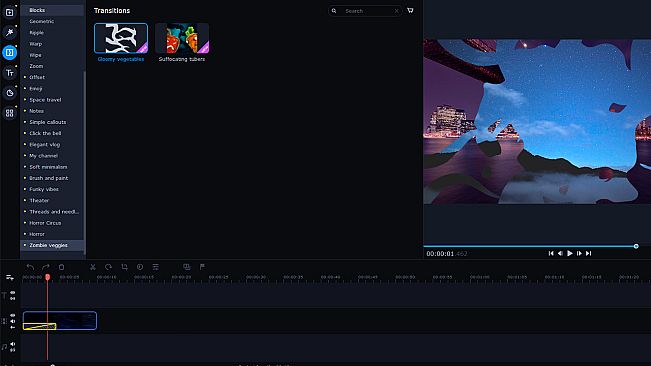 Movavi Video Suite 2022 - Horror Stories Set