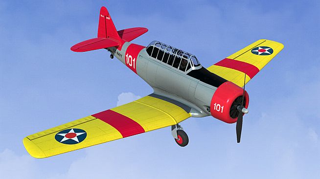 RealFlight Evolution – E-flite SNJ-5 (AT-6 Texan) 1.5m