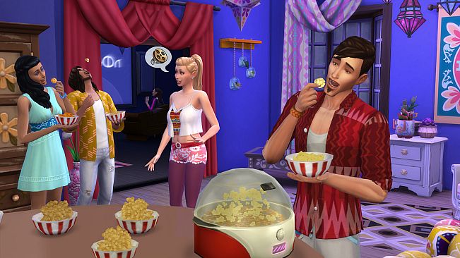 The Sims 4 Movie Hangout Stuff