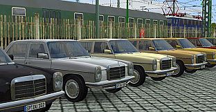 Car-set Porsche and Mercedes