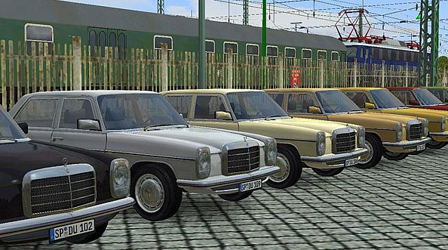 Car-set Porsche and Mercedes