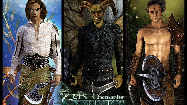 ePic Character Generator - Season #2: Male Supernatural