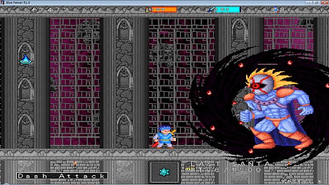 Blue fencer Resurrection