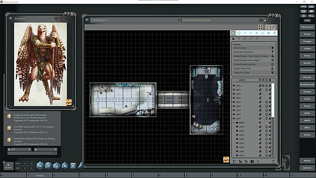 Fantasy Grounds - FG Theme - Modern Dark Theme