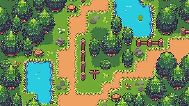 RPG Maker VX Ace - Super Retro World - Exterior Pack