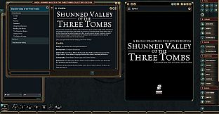 Fantasy Grounds - Shunned Valley of the Three Tombs Collector's Edition