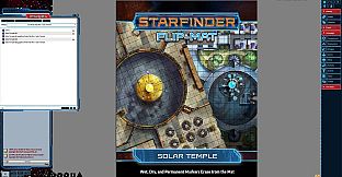 Fantasy Grounds - Starfinder RPG - FlipMat - Solar Temple