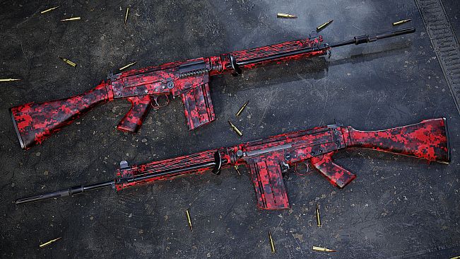 Insurgency: Sandstorm - Red Dark Weapon Skin Set