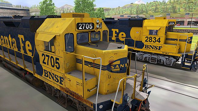 Trainz Plus DLC - ATSF GP38-2 Santa FE (2 Pack)