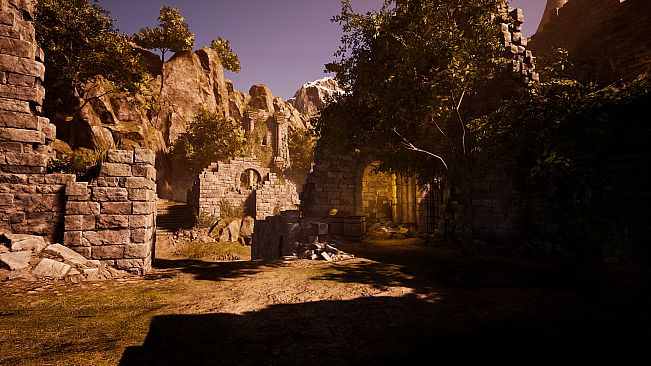 RPGScenery - Castle Ruins Scene