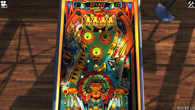 Zaccaria Pinball - Shooting The Rapids Table