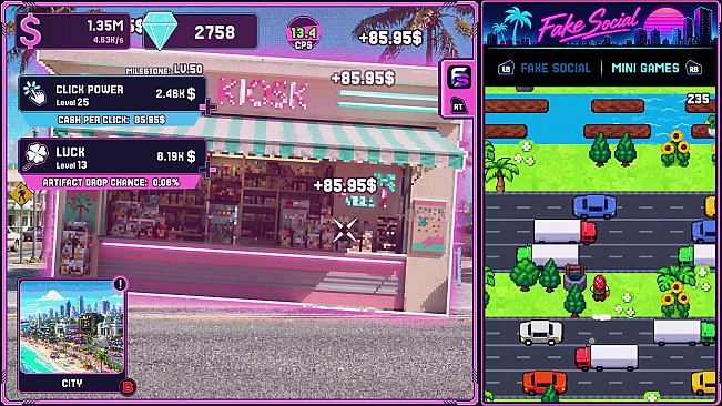 QUTAS67 - Qubic Ultimate Tap Adventure Simulator 2067