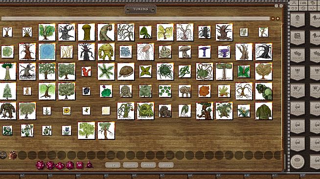 Fantasy Grounds - Online Gaming #10: Plants & Vermin (Token Pack)