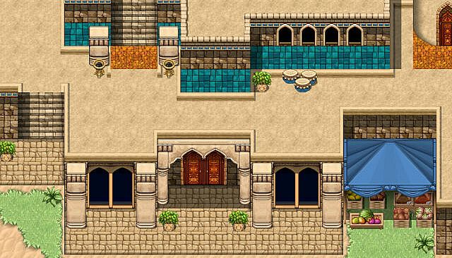 RPG Maker MZ - KR Desert Kingdom Tileset