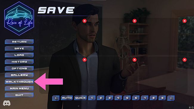 Race of Life Act 1 - Official Walkthrough