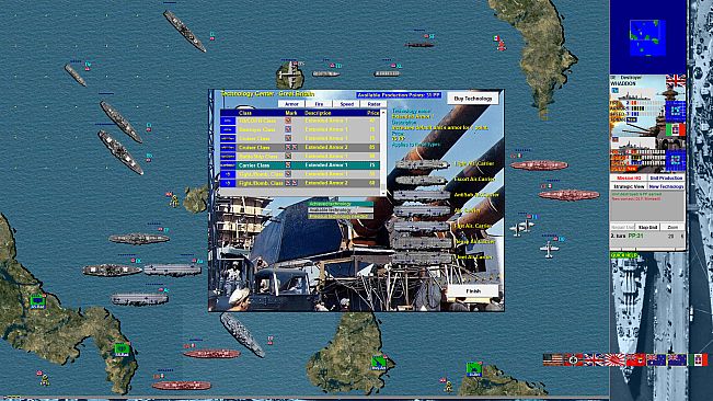Battleships and Carriers - WW2 Battleship Game