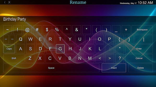 Zoom Player - 4K fullscreen navigation skin