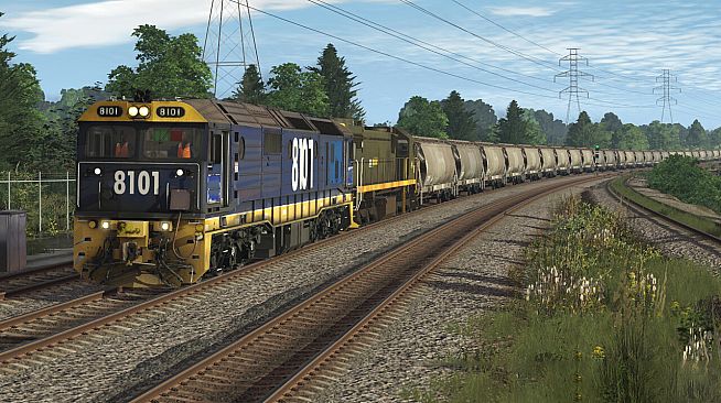 Trainz 2019 DLC - NSW 81 Class Freight Corp, Freight Rail Pack