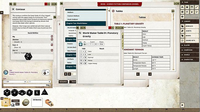 Fantasy Grounds - Science Fiction Companion (SWADE)