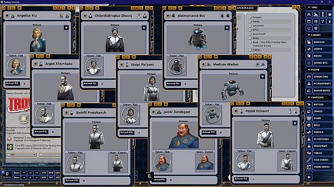 Fantasy Grounds - Traveller - The Fifth Frontier War Consular Envoy