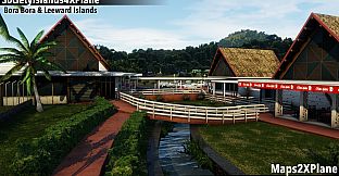 X-Plane 12 Add-on: Aerosoft - Society Islands XP - Bora Bora & Leeward Islands