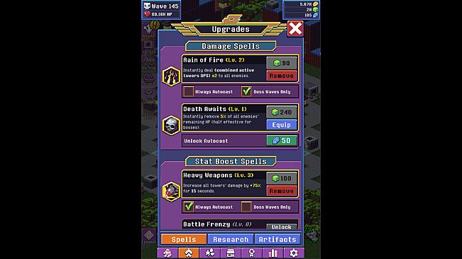 Idle TD: Heroes vs Zombies