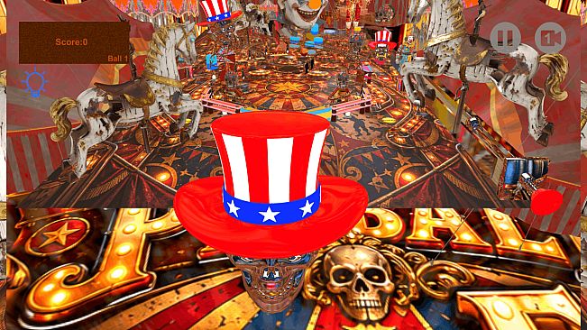 Pinball Halloween Exquisite Eccentric Circus Special Edition
