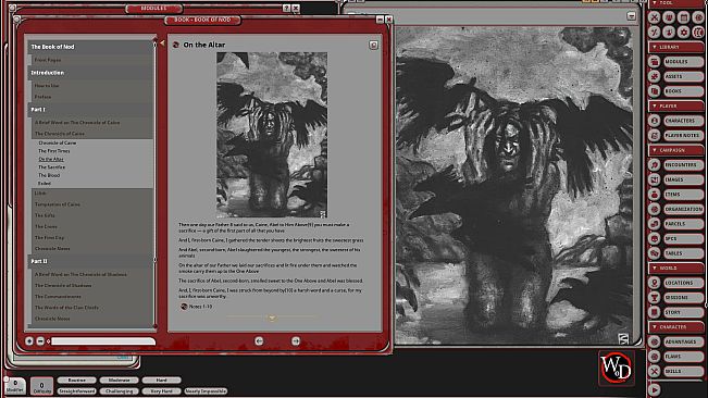 Fantasy Grounds - Vampire: The Masquerade 5th Edition The Book of Nod