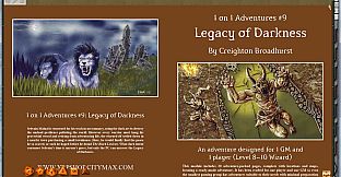 Fantasy Grounds - 1 on 1 Adventures #9: Legacy of Darkness (3.5E/PFRPG)