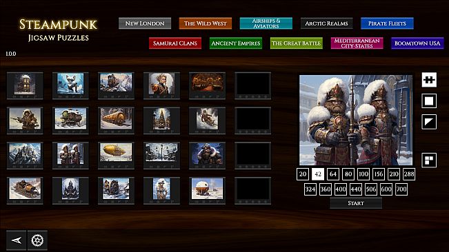 Steampunk Jigsaw Puzzles - Arctic Realms