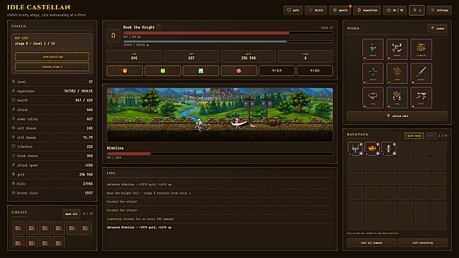 Idle Castellan