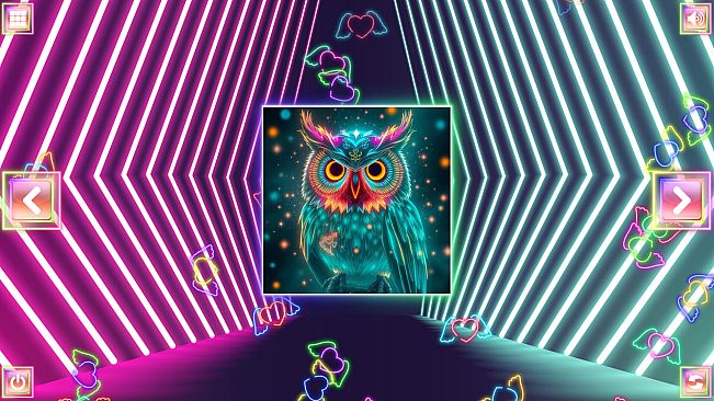 Neon Fantasy: Owls
