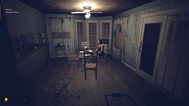 Behind Her Door