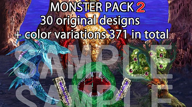 RPG Maker MV - NATHUHARUCA Fantasy RPG Monster Pack 2