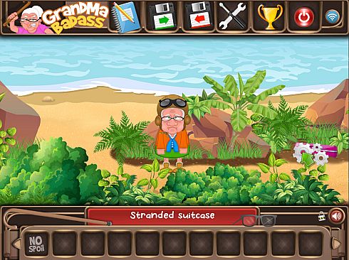 GrandMa Badass - a crazy point and click adventure