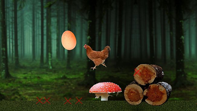 egg is broken. heart is too.