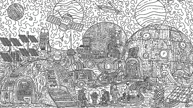 100 Moon Base Cats - Artbook