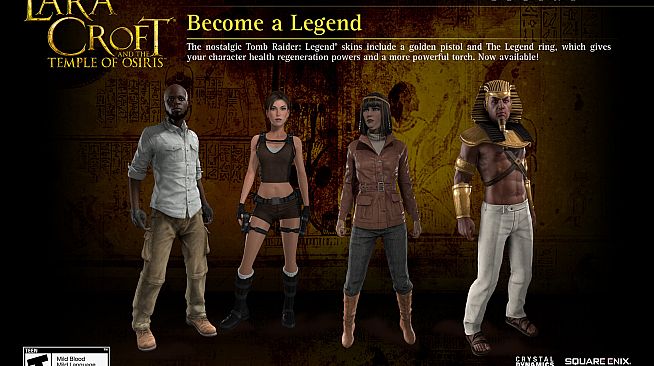 Lara Croft and the Temple of Osiris - Legend Pack