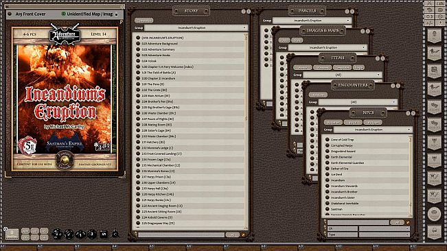 Fantasy Grounds - A19: Incandium's Eruption (5E)